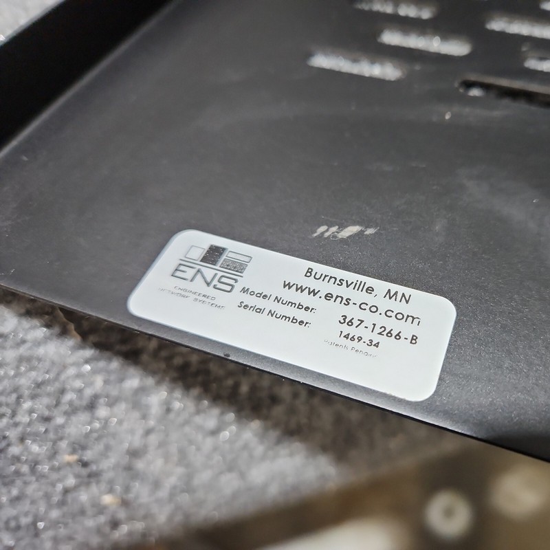 Point of Sale Metal Block Box POS ENS Engineering Network System # 367-1266-B gallery