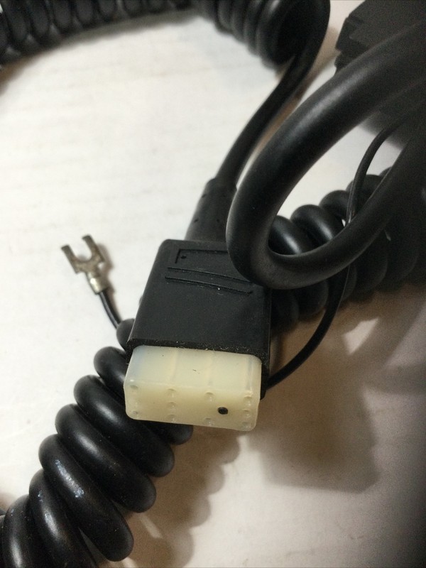 NCR 020-0040-000D Cash Register Control Cable Black 10 Pin Connection NOS gallery