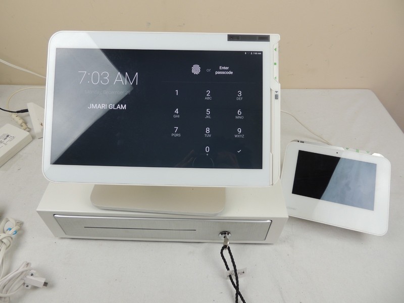 Clover POS System Touchscreen Terminal - Cash Drawer /Scanner /Card Reader gallery
