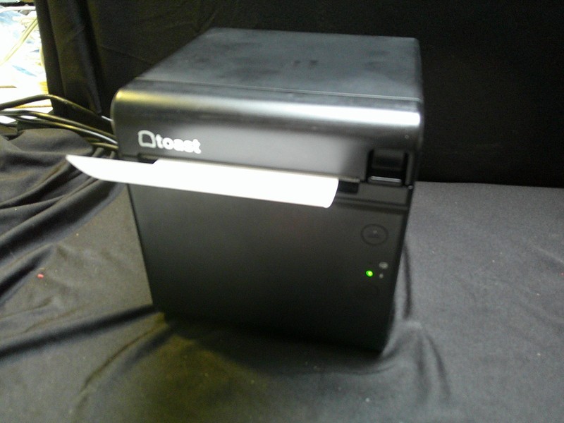Toast Flex TT200 POS Dual Screen, thermal printer, card reader, printer, drawer gallery