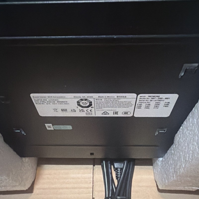 NCR RealPOS XR8 Terminal, Core I3, 16GB 240GB SSD HDD Windows 10 7607-2300-8801 gallery