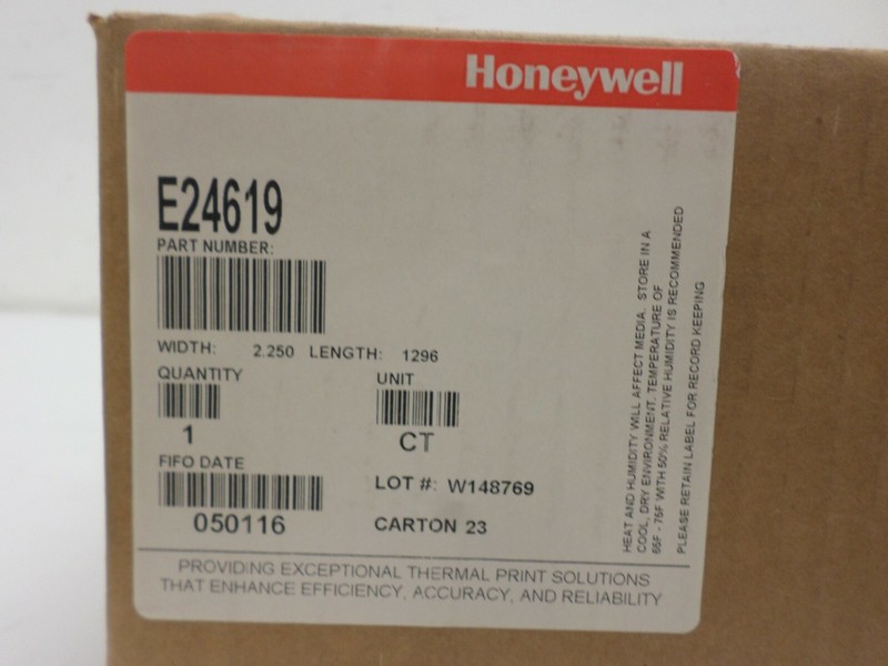 Honeywell E24619 Thermal Receipt Paper 2.25″ X 1296′ 50 Rolls per case