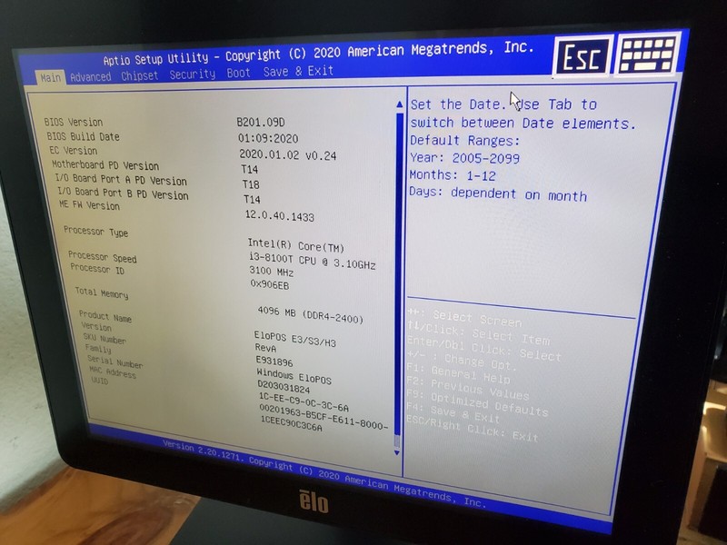 EloPOS 15" E931896 AiO POS Computer - Win10 / Core i3 / 4GB RAM / 128GB M.2 SSD gallery