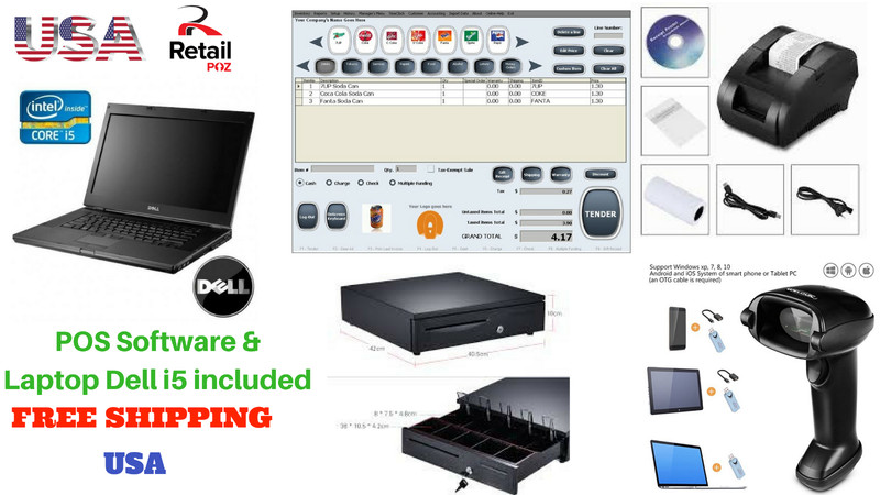 Low price Full POS all-in-one Point of Sale System Combo Kit Retail Store