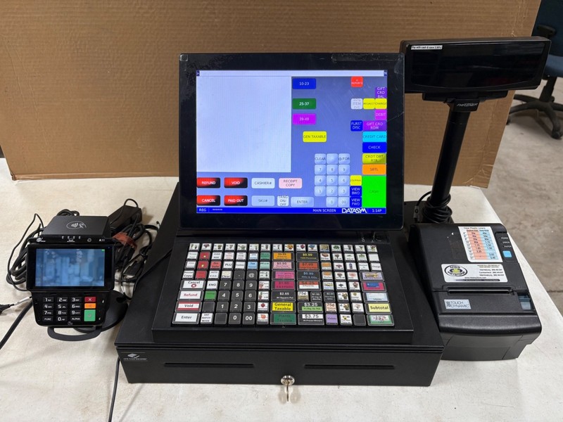 Hisense HK570EII POS Complete System, Pax A30 Credit Card Processor, 550 VA UPS