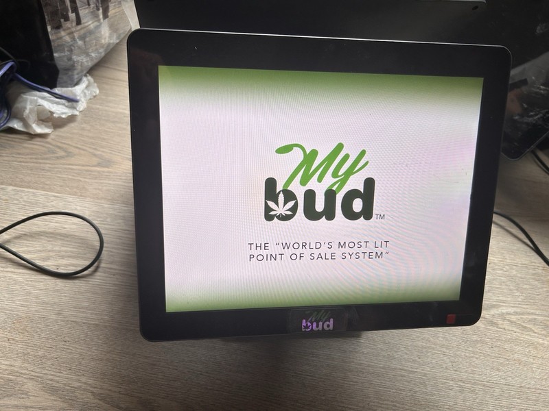 MyBud POS System Touchscreen Terminal Receipt Printer Barcode Scanner gallery