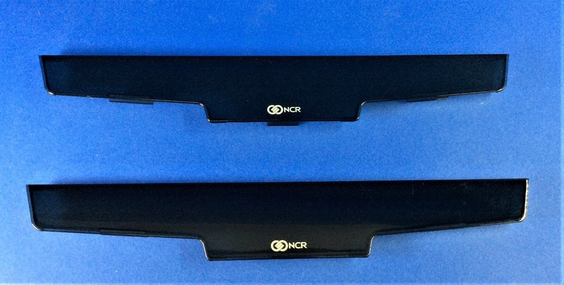LOT OF 2 – NCR 7754-3001-8801 POS Touchscreen Terminal Top Display Cover