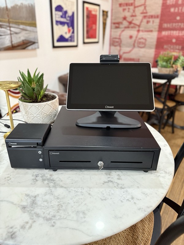 Toast POS System with Touchscreen Terminal, Receipt Printer, and Cash Drawer gallery