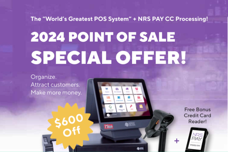 NRS POS System For Retail -Requires Merchant Account Prior to Shipping! gallery