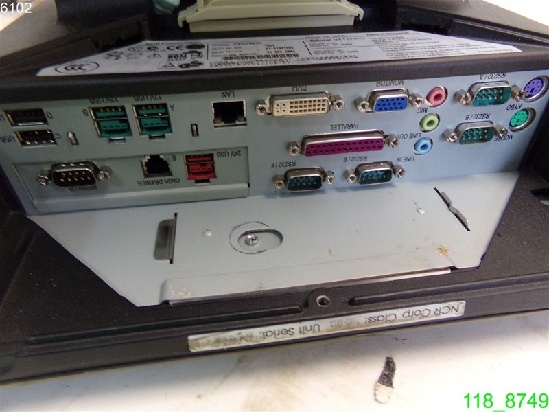 NCR 7402 All IN One Touch Screen Point of Sale Terminal w/ Card Reader gallery