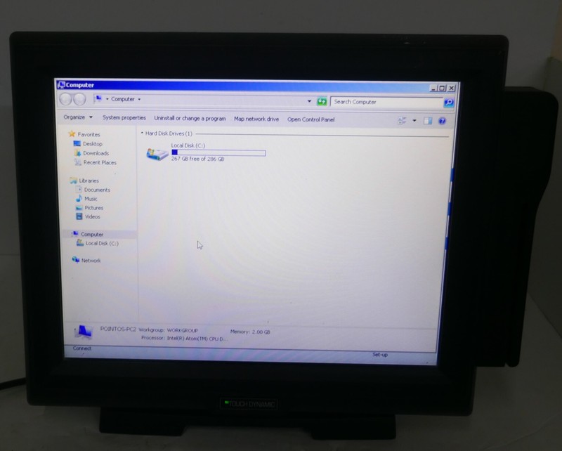 Touch Dynamic Pulse D2550 POS Terminal Atom D3550 2GB ram 300gb HD Win Emb gallery