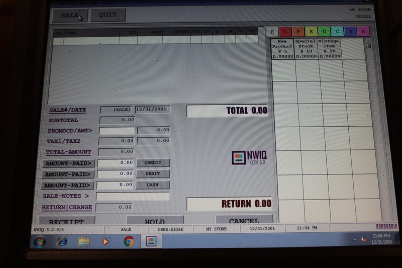 Box D NCR POS 5965-1014-9090 15" TOUCHSCREEN MONITOR USED gallery