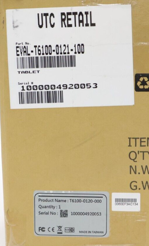 OPEN BOX UTC RETAIL T6100 Convertible Tablet POS System 11607009A gallery