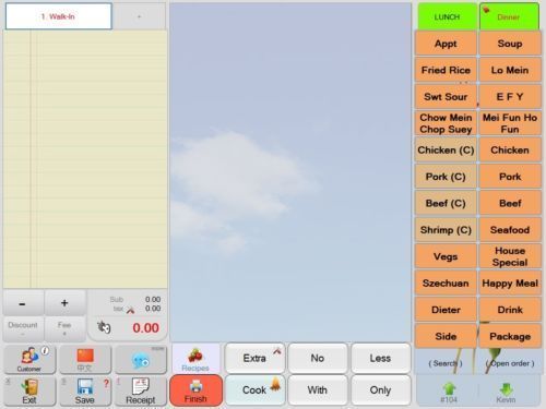 Point of Sale System POS All in One Touchscreen Restaurant Dell i5 ELO touch gallery