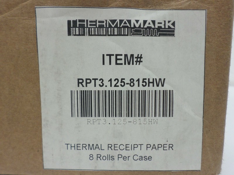 Thermamark Wax/Resin Thermal Transfer Ribbon 3.125" X 815" 8/Case