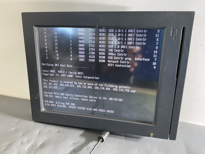 Saturn AIO All-In-One 12" Touch Screen POS Computer /No Power Cord/FRA846