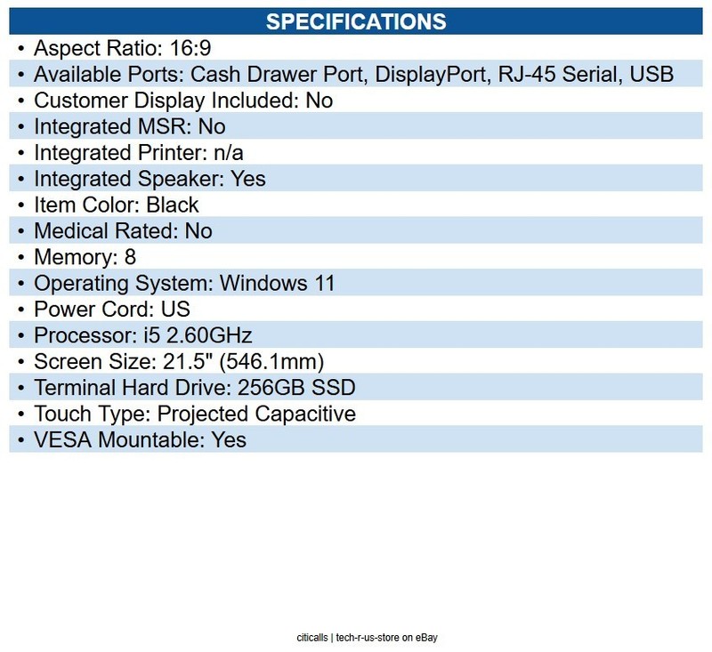 Custom America 935KY112200L33 Peak 21.5-inch Standard,i5 1145G7E,8GB RAM,256GB gallery