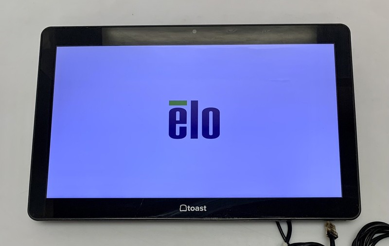 Elo msm8690 Touch Screen Tablet w/ Toast POS, Ethernet Cable & Power Adapter