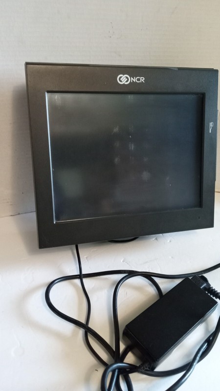 NCR POS Model P1230-0001-BA With Bracket And Power Cord TESTED! gallery