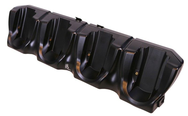 4-slot Charger for Zebra MZ Series Portable Printers (Cables not included)