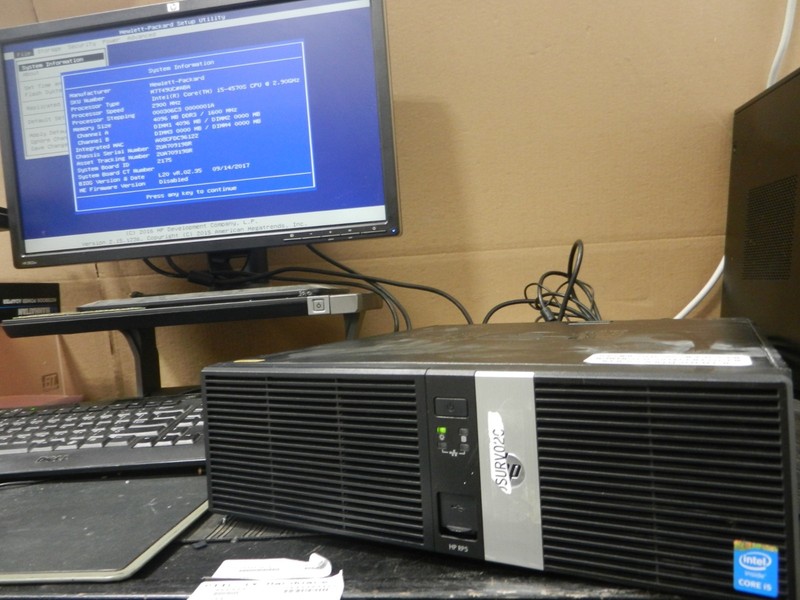 HP RP5 Retail System 5810 CORE i5-4570s @ 2.9Ghz / 4GB / NO HDD - BOOTS TO BIOS gallery