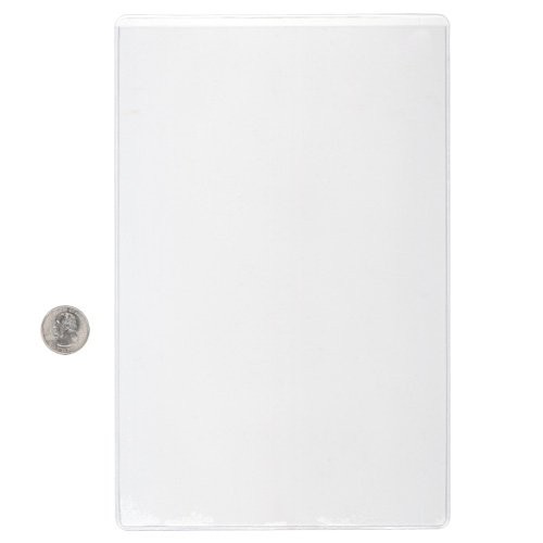 StoreSMART Peel & Stick Pocket 6" x 9.5" Open Short Side 25-Pack Clear Vinyl gallery