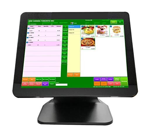 ASSUR AW9 15″ POS System, Cashier Register Machine w/ Touch Screen & Win10Pro