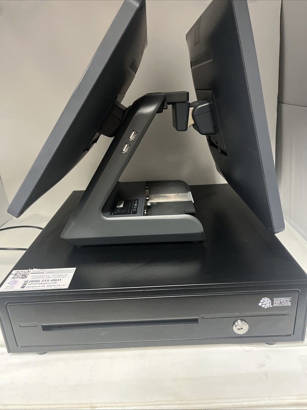 NATIONAL RETAIL SOLUTIONS 1500U CASH REGISTER POS SYSTEM BUNDLE i500 RP326U gallery