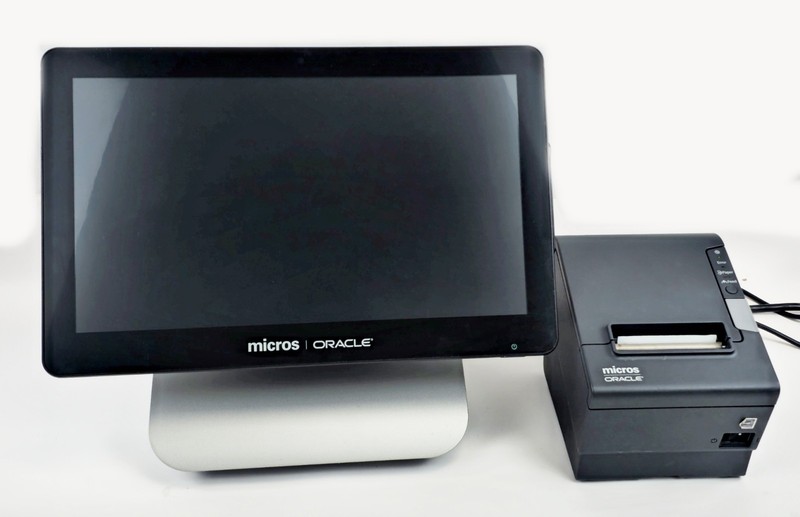 Oracle Micros Workstation 6 I5 15.6" 8GB 7321804(650) PoS Terminal W/Epson TM... gallery