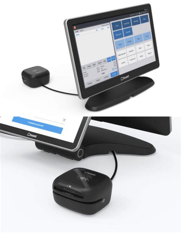 Toast Flex TT203 POS Point of Sale: Printer, Screen, Contactless Reader