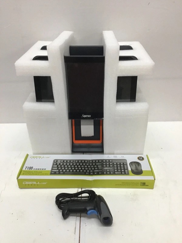 Superwin CY95 Touch POS Machine With Scanner & Keyboard gallery