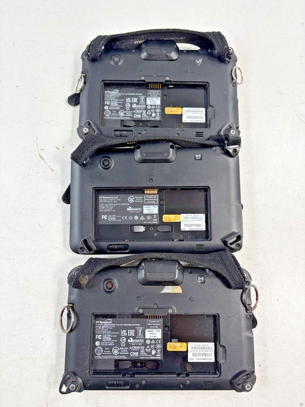 Lot of 15 Micros Oracle DT317CR Mobile POS Ruggedized Tablet With 2 Docks gallery