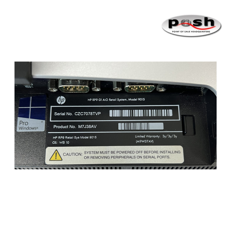 HP RP9 G1 Retail System 9015 - Part Number: M7J38AV ***Same Day Ship Free*** gallery