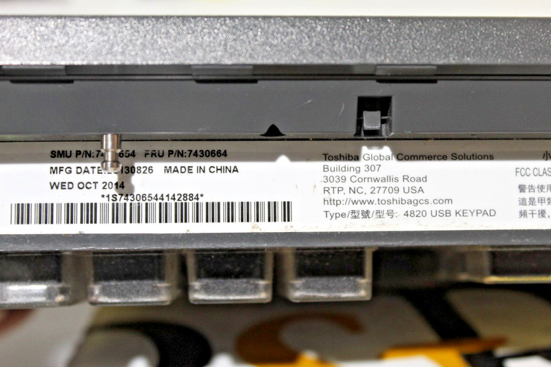 Toshiba KCC-REI-TGR-84Y2892 POS System gallery