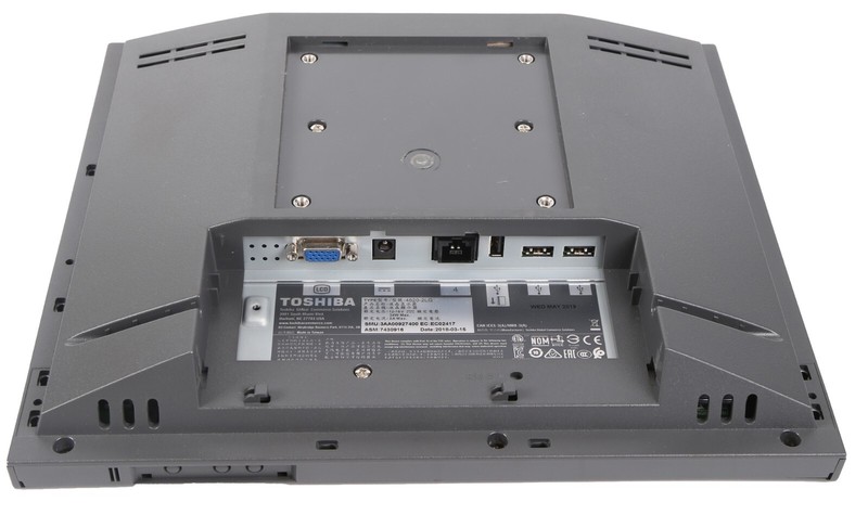 IBM SurePoint Display; 12" Infrared Touch, LED Backlit, Iron Gray, Toshiba Brand gallery