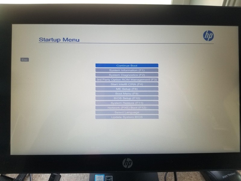HP RP9 G1 Retail System Model 9015 With printer Model: LK-T210 gallery