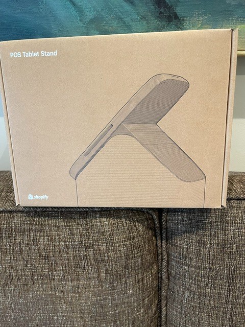 Shopify POS Tablet Stand NEW (Opened Box)