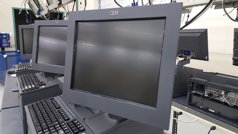 4800-743 Integrated POS Lane - 15" IR Touch, 4610-TG4 Printer, FC3120 Keyboard gallery
