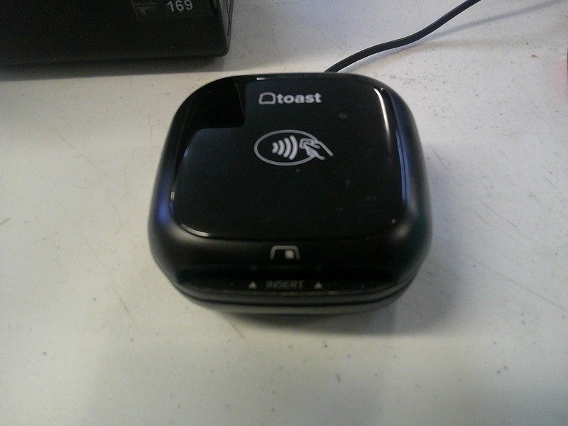 Toast Flex TT200 POS Dual Screen, thermal printer, card reader, printer, drawer gallery