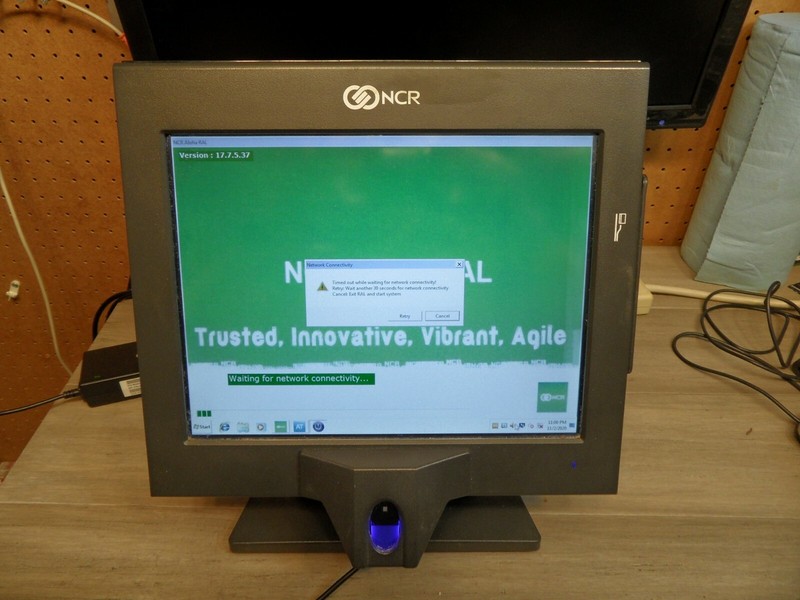 NCR P1230-0007-BA NCR 7743 POS Terminal With Power Supply